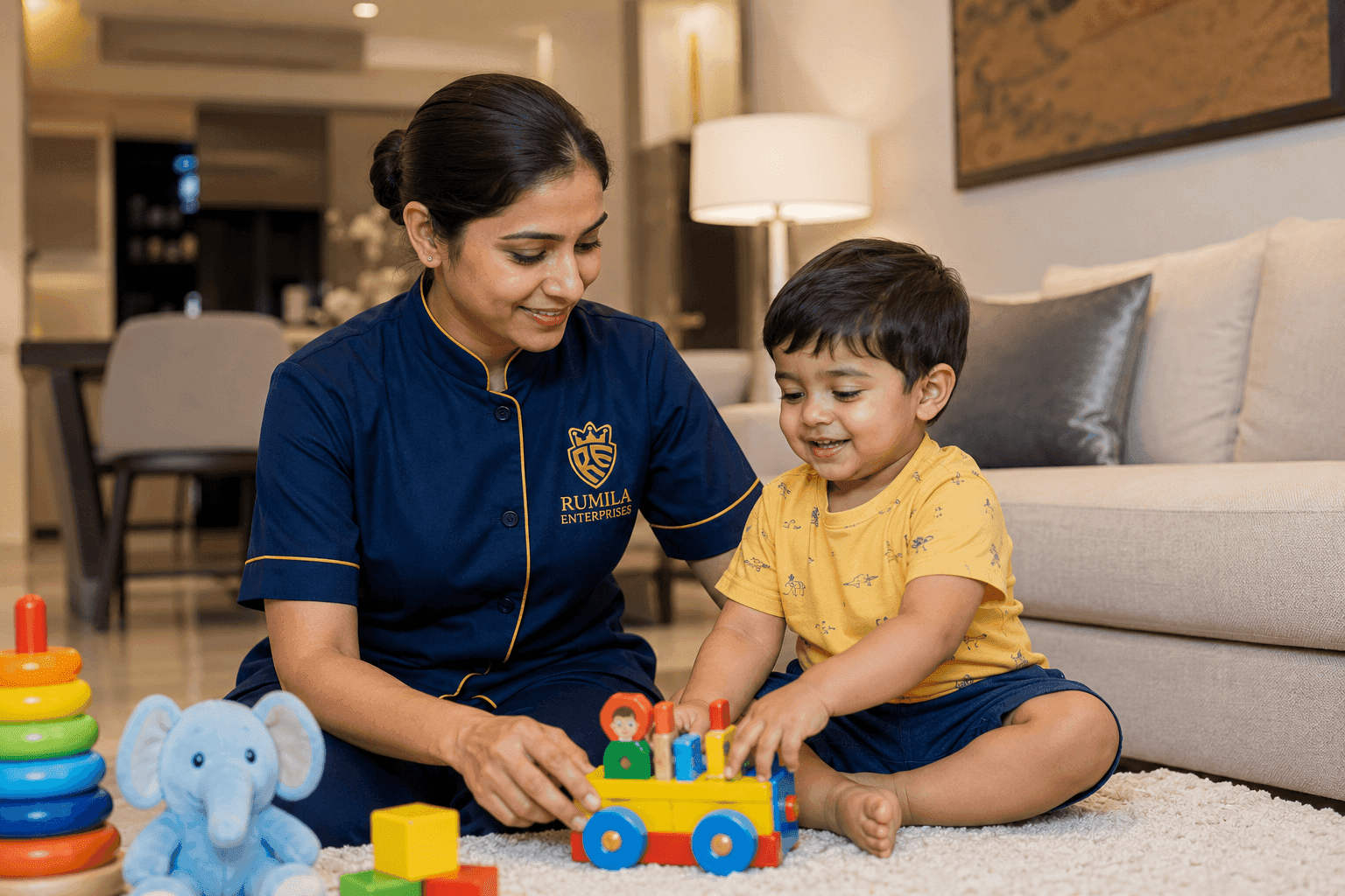 Newborn nanny hiring guide for Delhi NCR families by Rumila Enterprises
